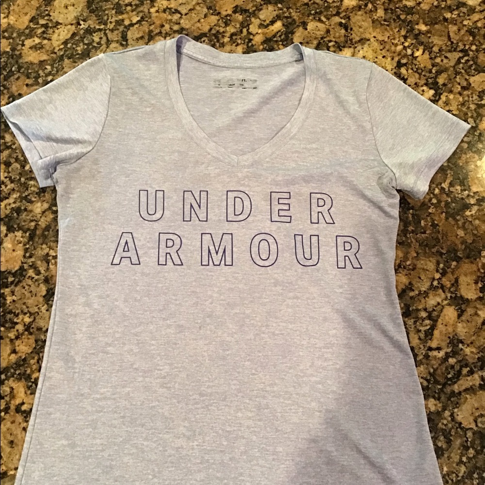 Under Armour V neck tee